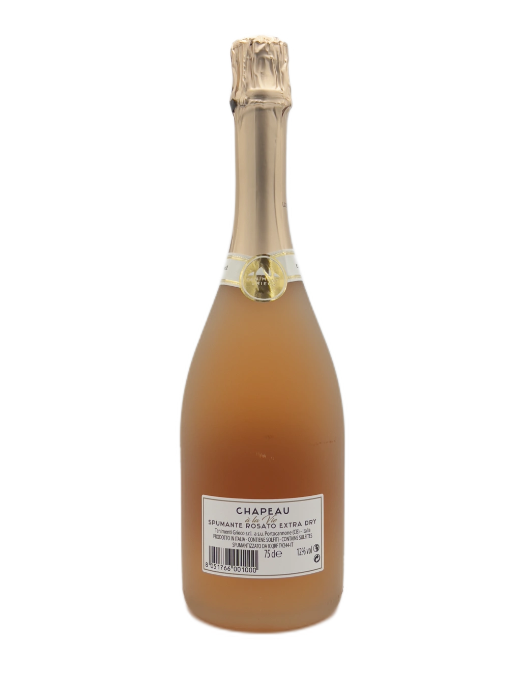 Chapeau à La Vie - Extra Dry Rosè Charmat Lungo 2021