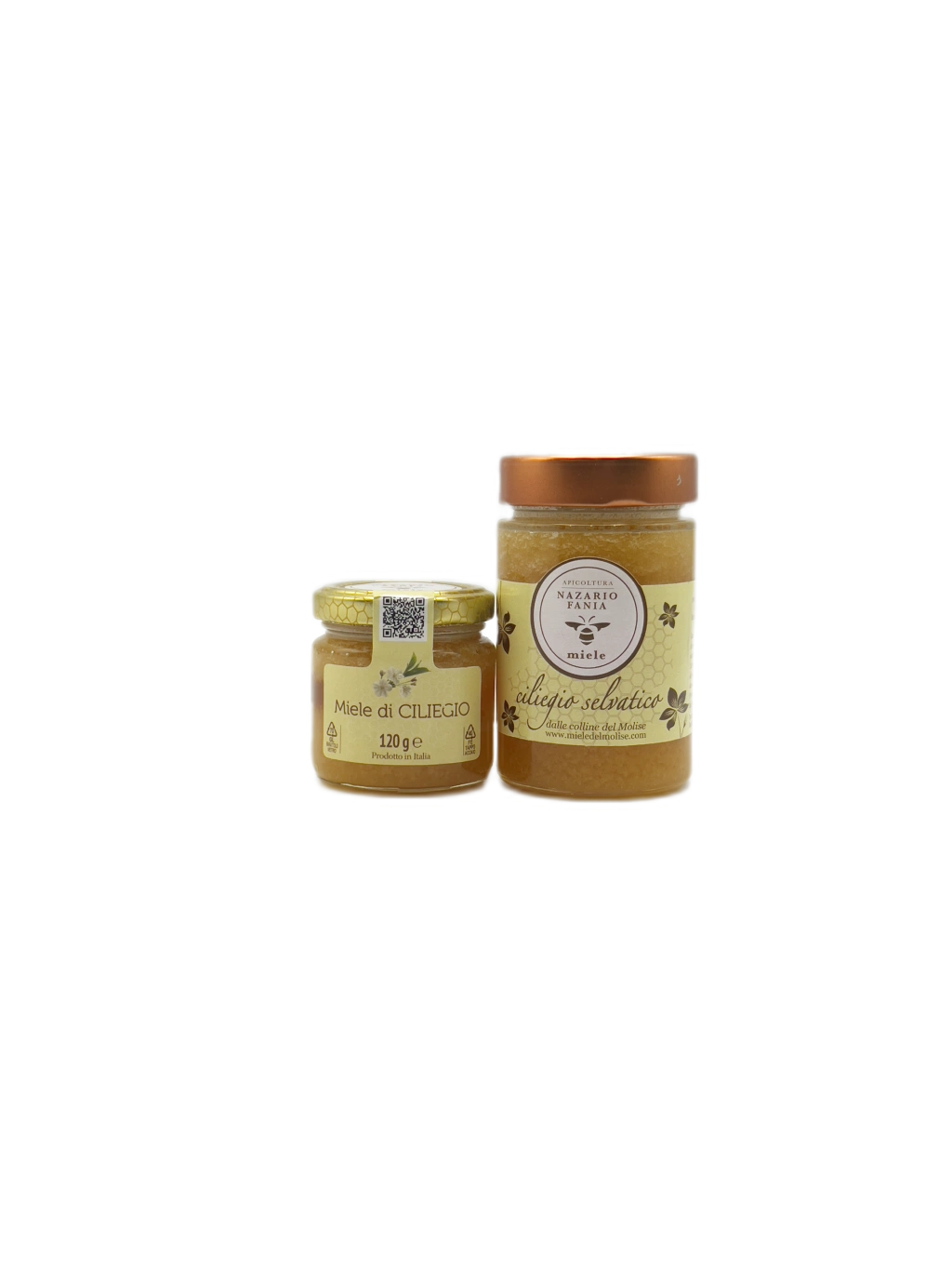 Miele Di Ciliegio Selvatico Miele Del Molise Apicoltura Nazario Fania 120g