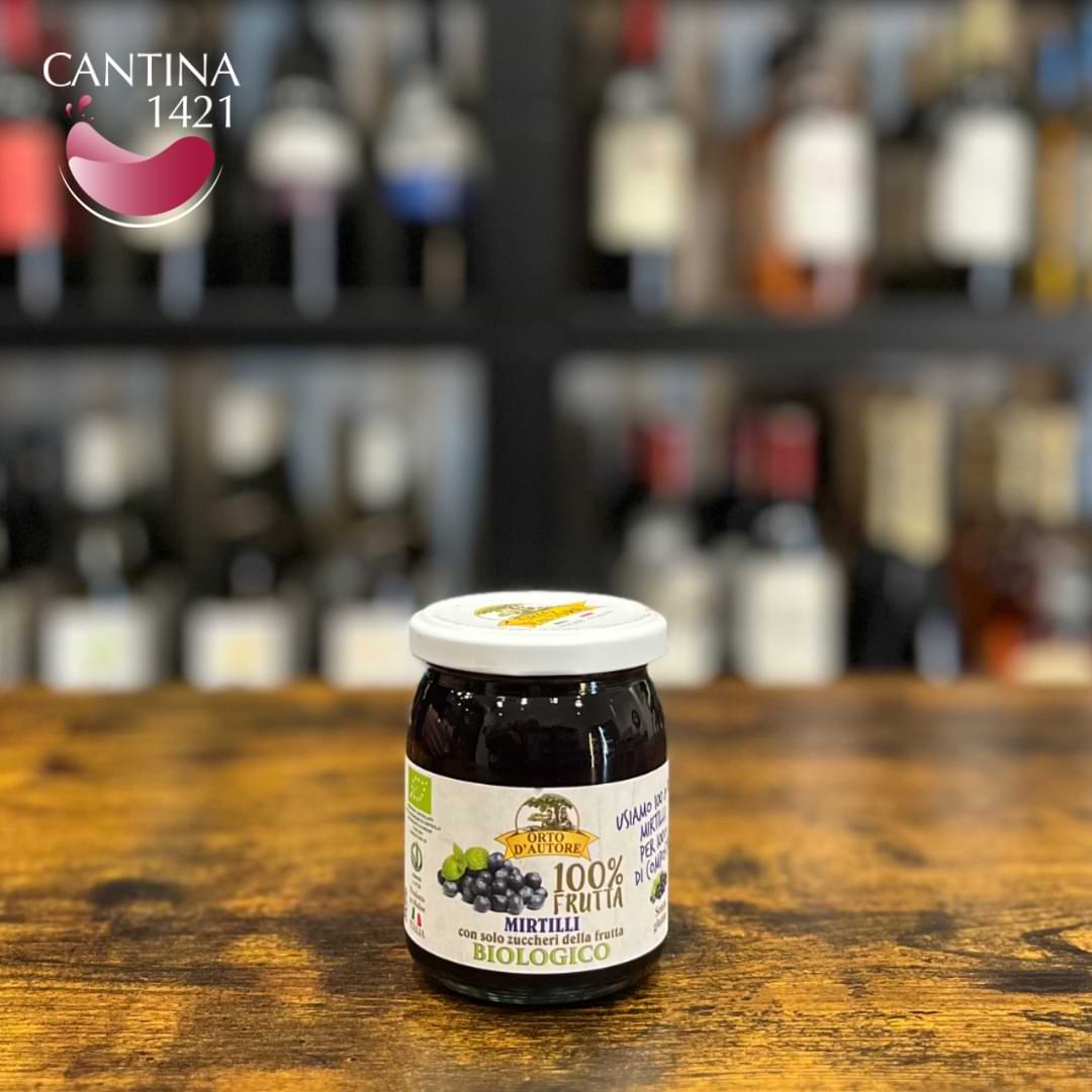 Composta Mirtilli 100% Bio Orto D'Autore 230g