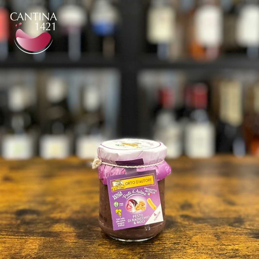 Pesto Di Radicchio E Noci Orto D'Autore 180g